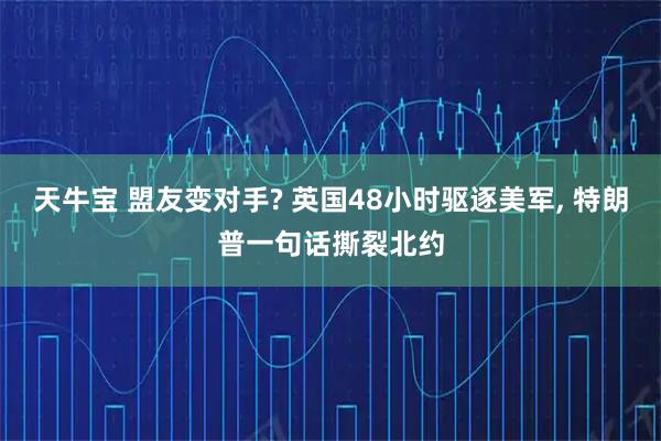 天牛宝 盟友变对手? 英国48小时驱逐美军, 特朗普一句话撕裂北约