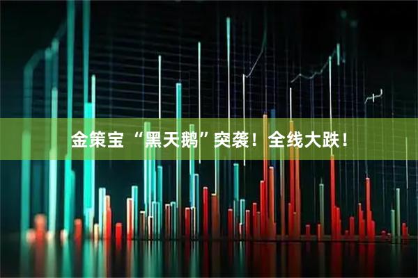金策宝 “黑天鹅”突袭！全线大跌！